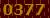 3677 code